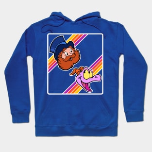 Happy little purple dragon of imagination Hoodie